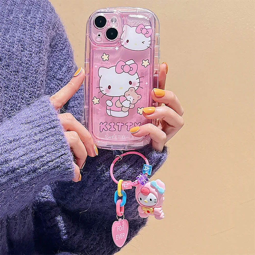 3D Anime Cat Cartoon Cover Phone Case | ZAKAPOP