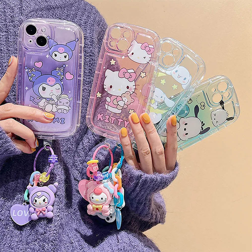 3D Anime Cat Cartoon Cover Phone Case | ZAKAPOP