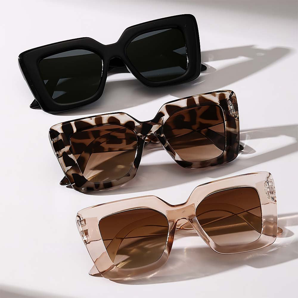 3pcs Large Cat Eye Sunglasses | ZAKAPOP