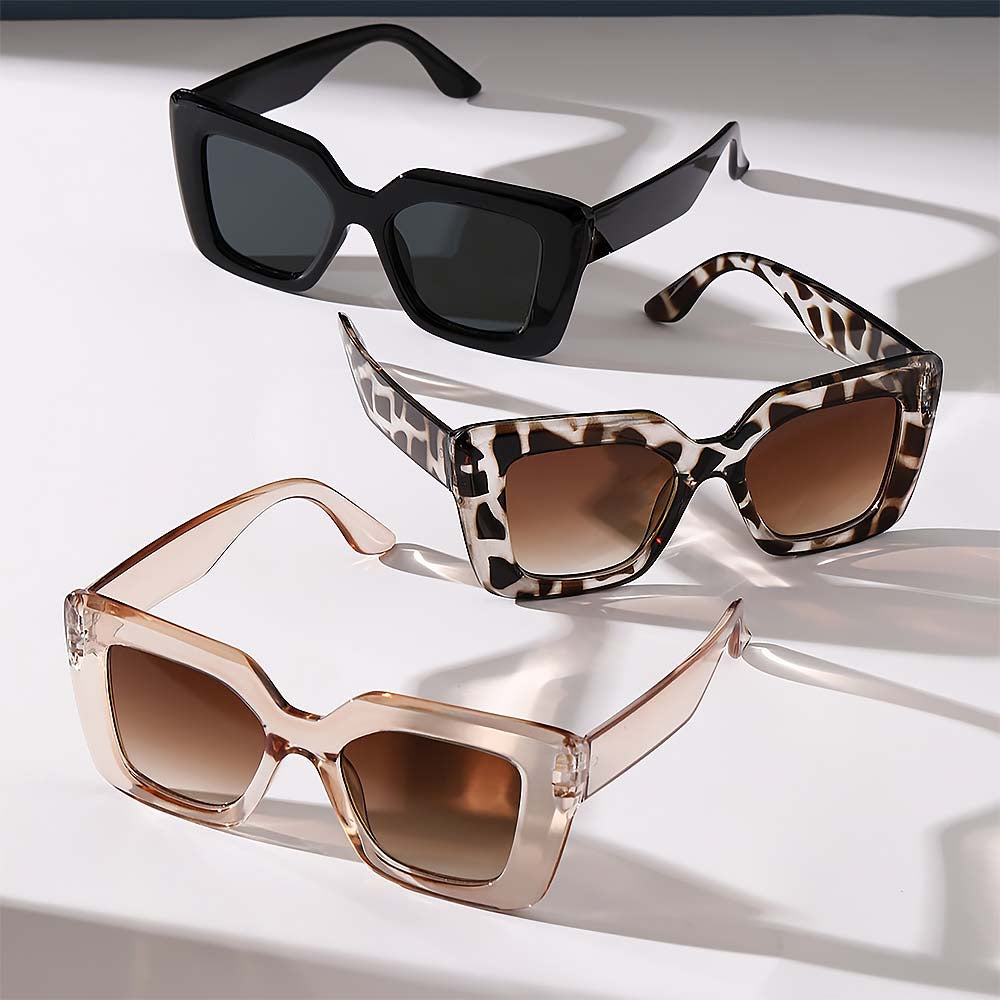 3pcs Large Cat Eye Sunglasses | ZAKAPOP