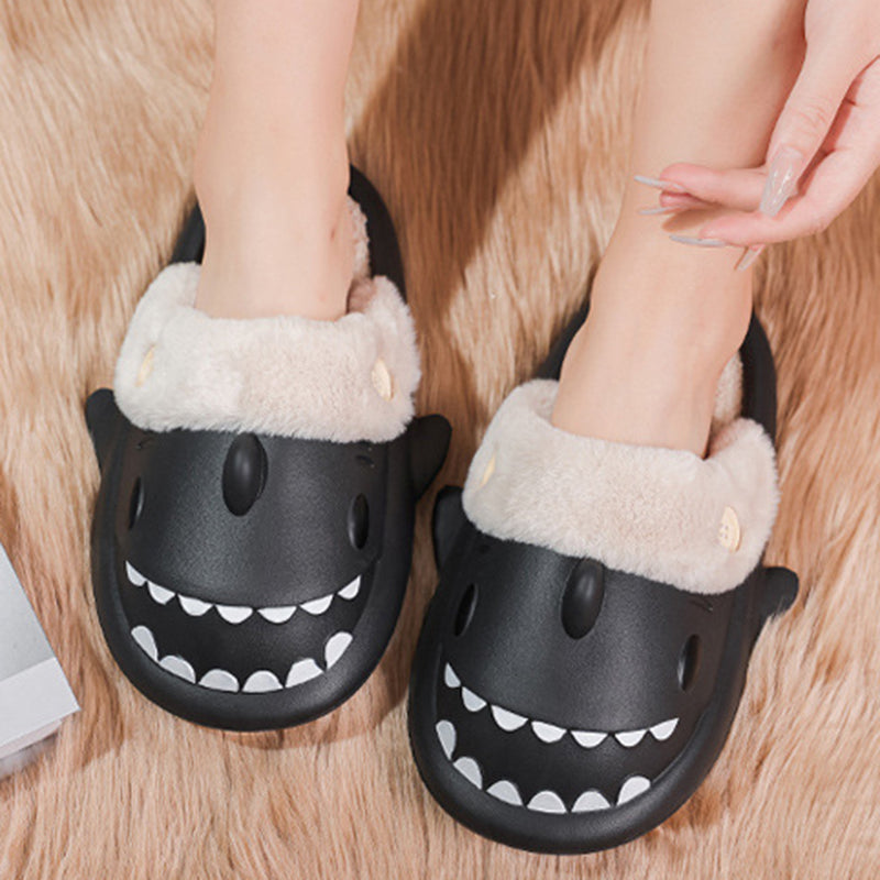 Buttons Winter Shark Slippers(Adults) | ZAKAPOP