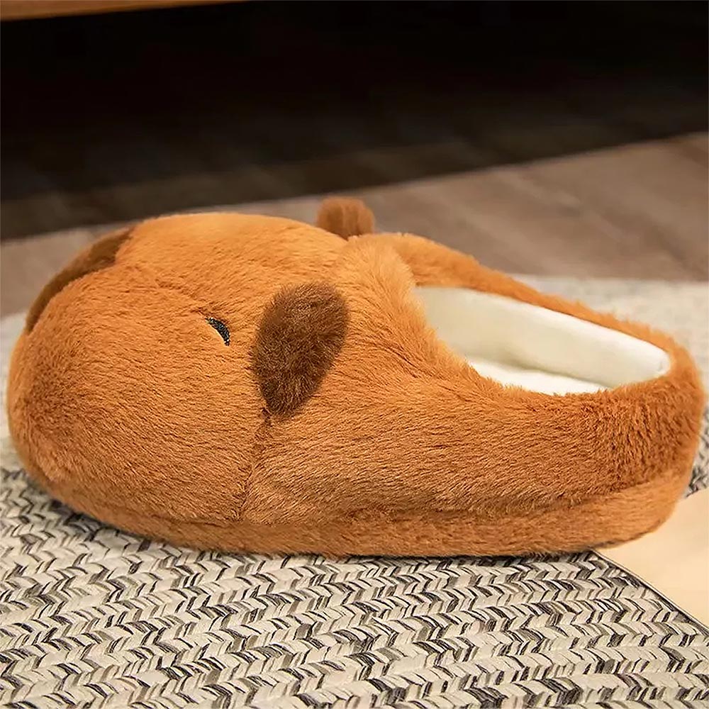 Capybara Cute Cartoon Half Wrap Heel Home Slippers | ZAKAPOP