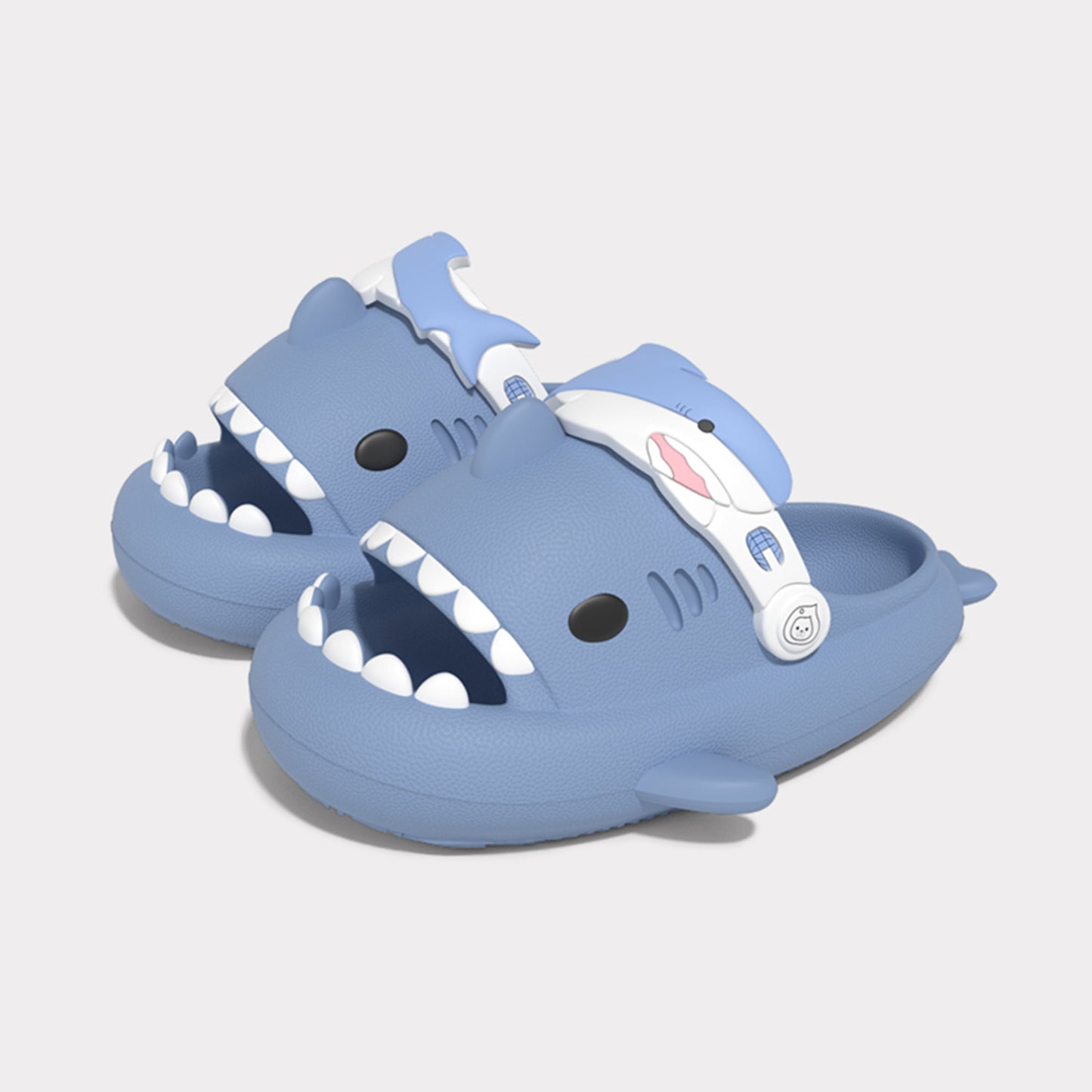 Cartoon Strap Shark Slippers(Kids) | ZAKAPOP