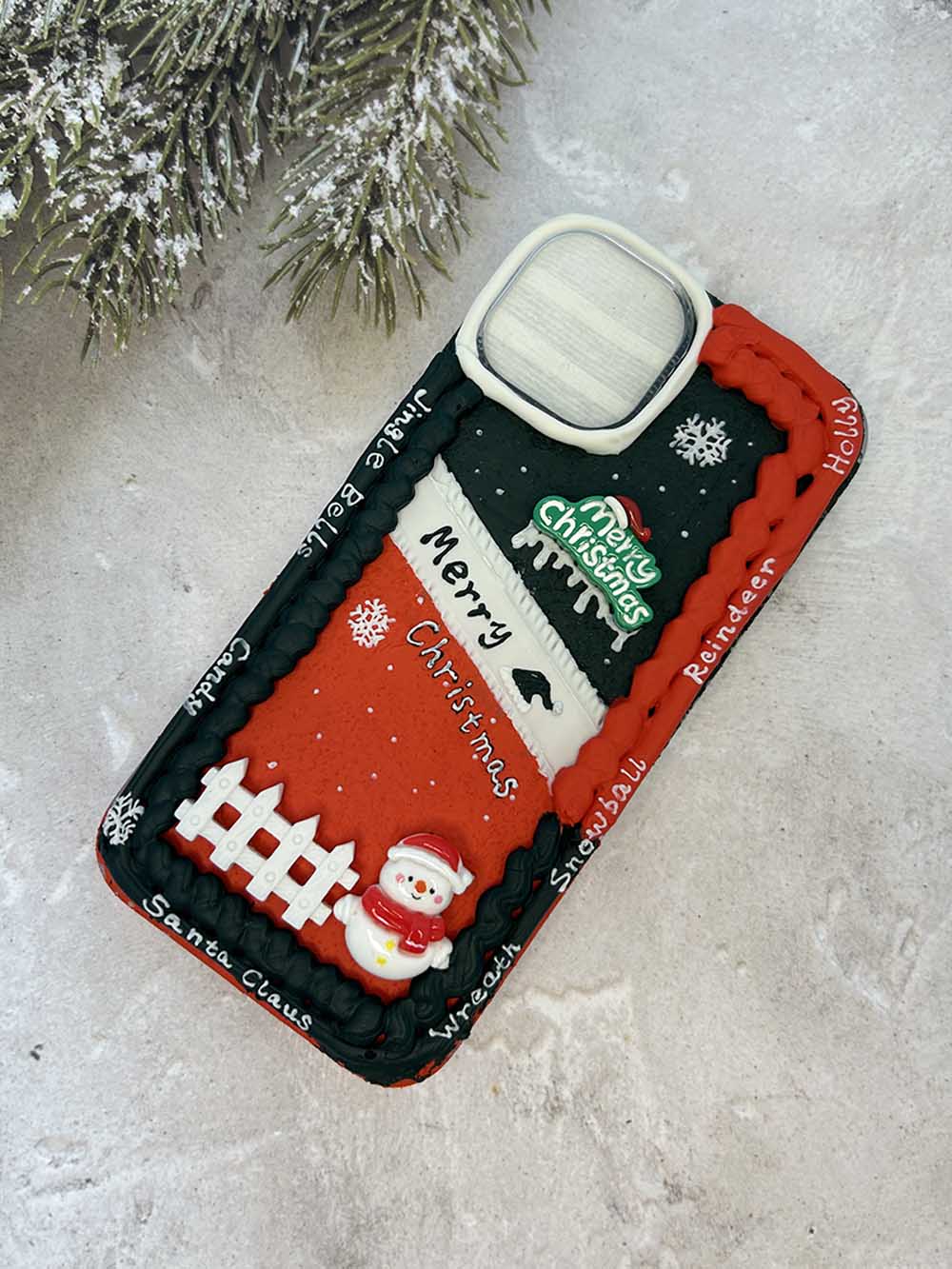 Christmas Garden Decoden Handmade Phone Case | ZAKAPOP