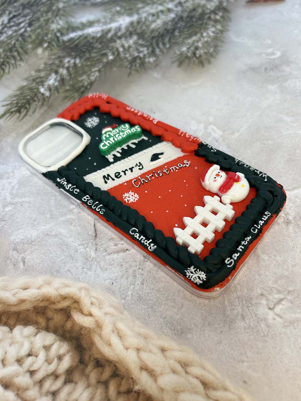 Christmas Garden Decoden Handmade Phone Case | ZAKAPOP