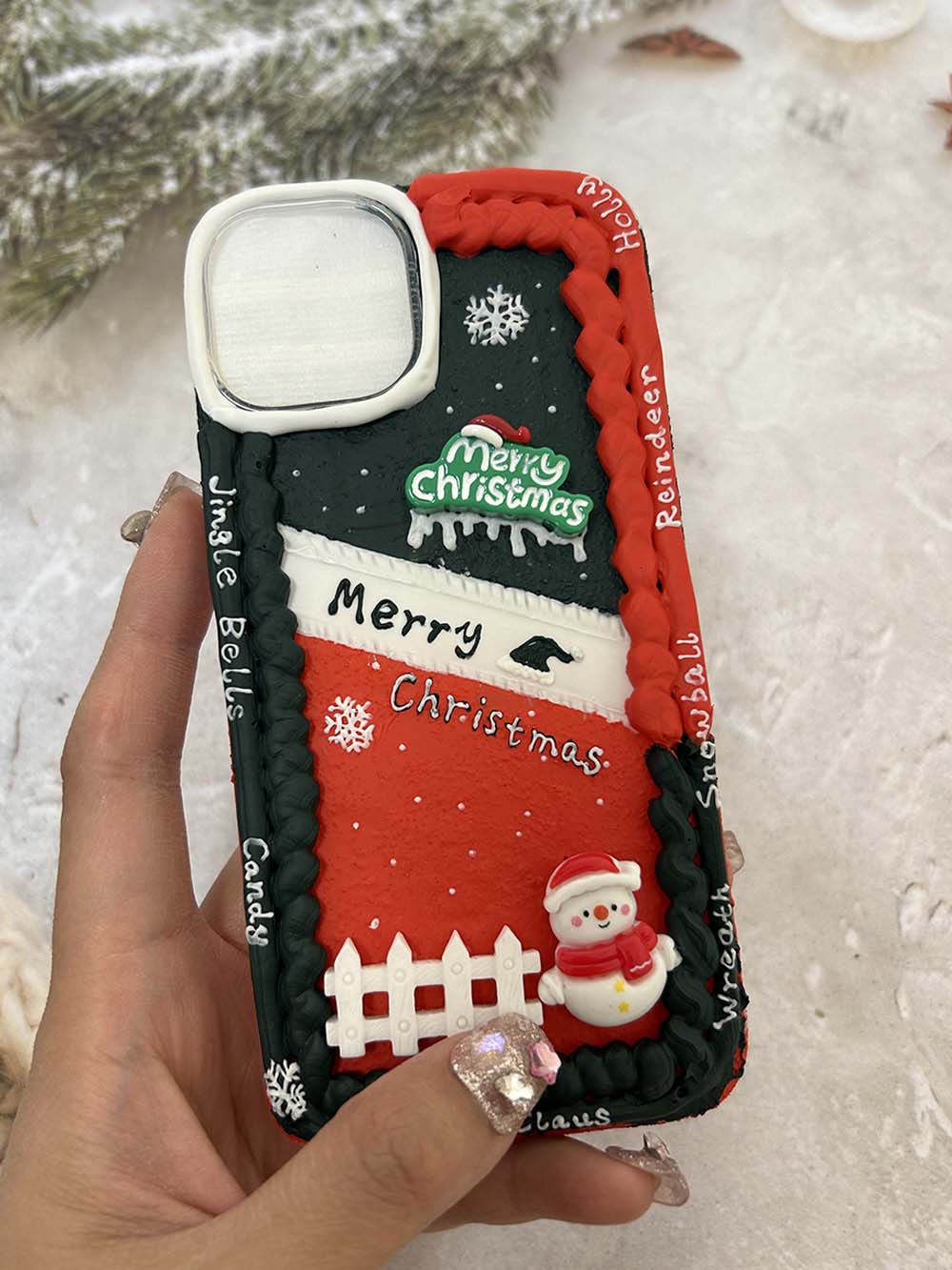 Christmas Garden Decoden Handmade Phone Case | ZAKAPOP