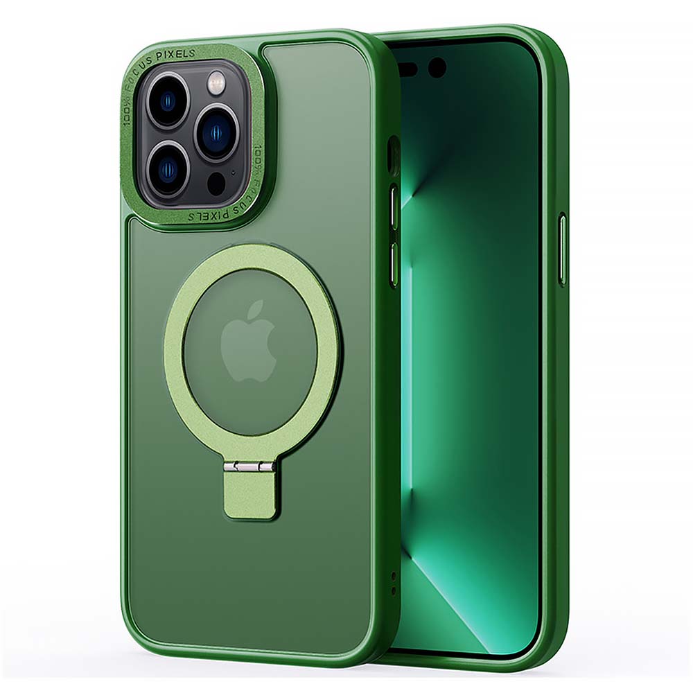 Clear Magnetic Holder & Wireless Charging iPhone Case | ZAKAPOP