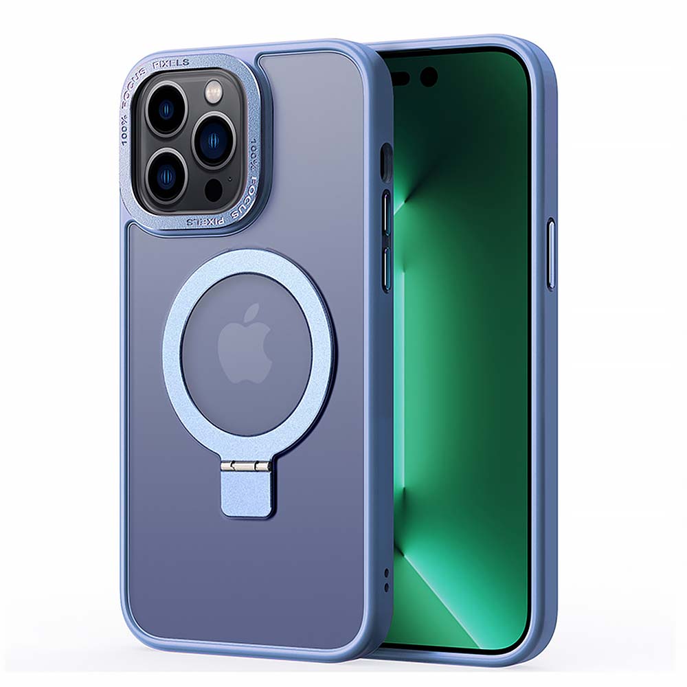 Clear Magnetic Holder & Wireless Charging iPhone Case | ZAKAPOP