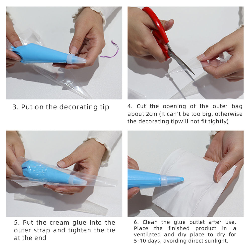 Cream Adhesive for DIY Use (Non-edible) | ZAKAPOP