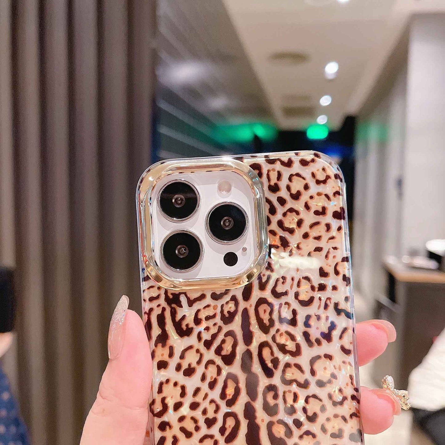 Creative Leopard Print iPhone Case | ZAKAPOP