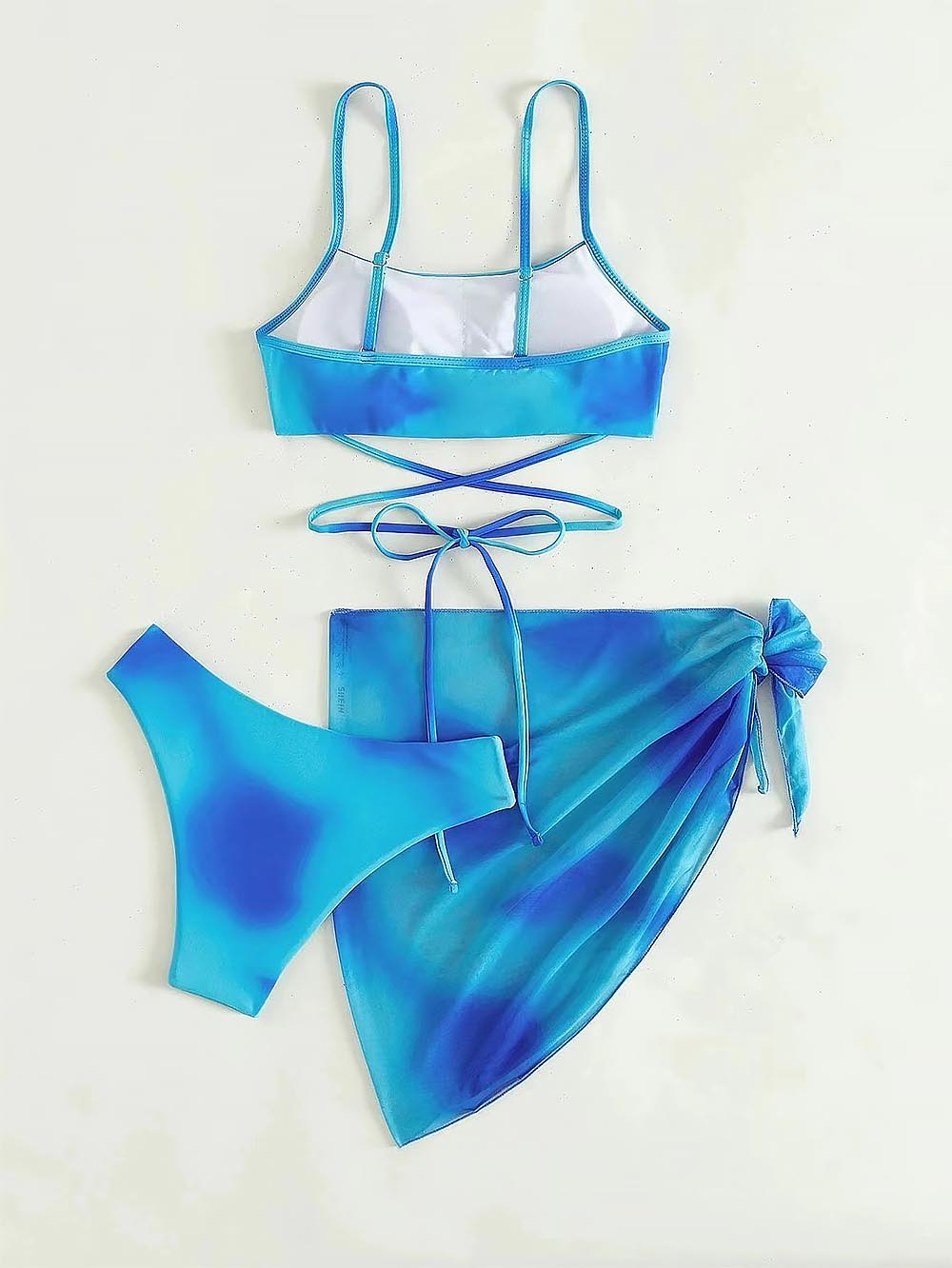 Criss Cross Ombre Bikini Set | ZAKAPOP