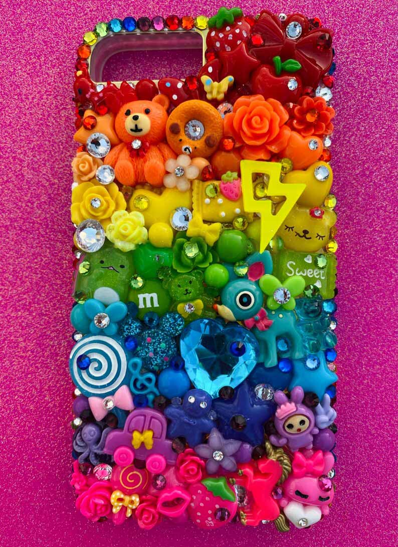 Custom Rainbow Decoden Phone Case | ZAKAPOP