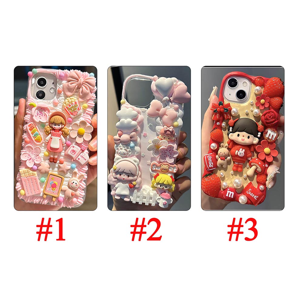 Cute Cartoon Baby Cream Phone Case | ZAKAPOP