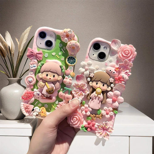 Cute Cartoon Baby Cream Phone Case | ZAKAPOP