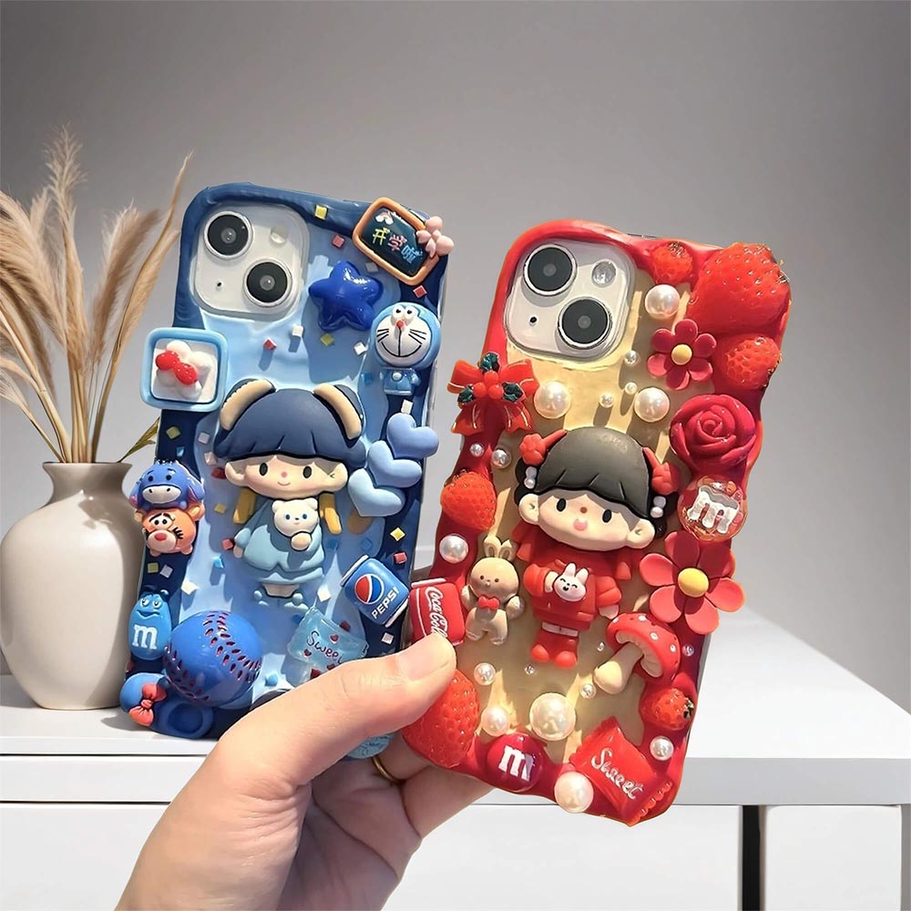 Cute Cartoon Baby Cream Phone Case | ZAKAPOP