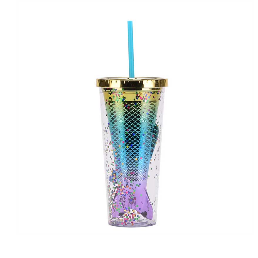 Electroplating Gradient Color Mermaid Cup | Mermaid Gifts