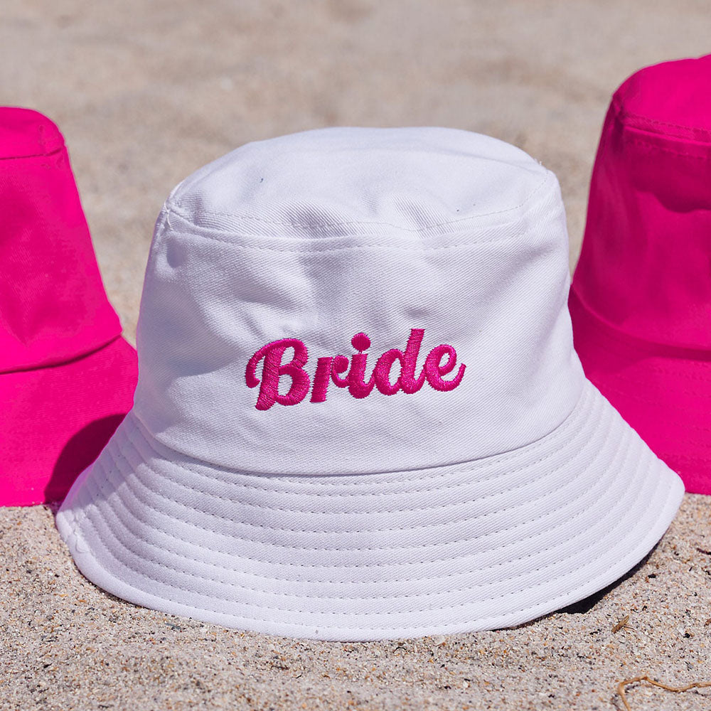 Embroidered Bucket Hats Bride Babe Gift | ZAKAPOP