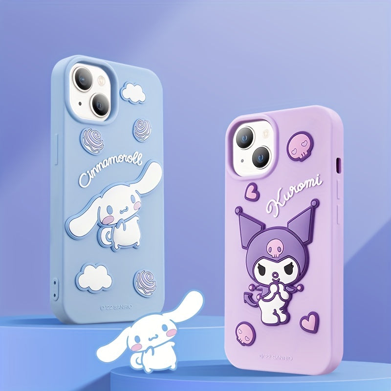 Fashion Kawaii Cute Cartoon Soft Silicone Shockproof iPhone Case | ZAKAPOP