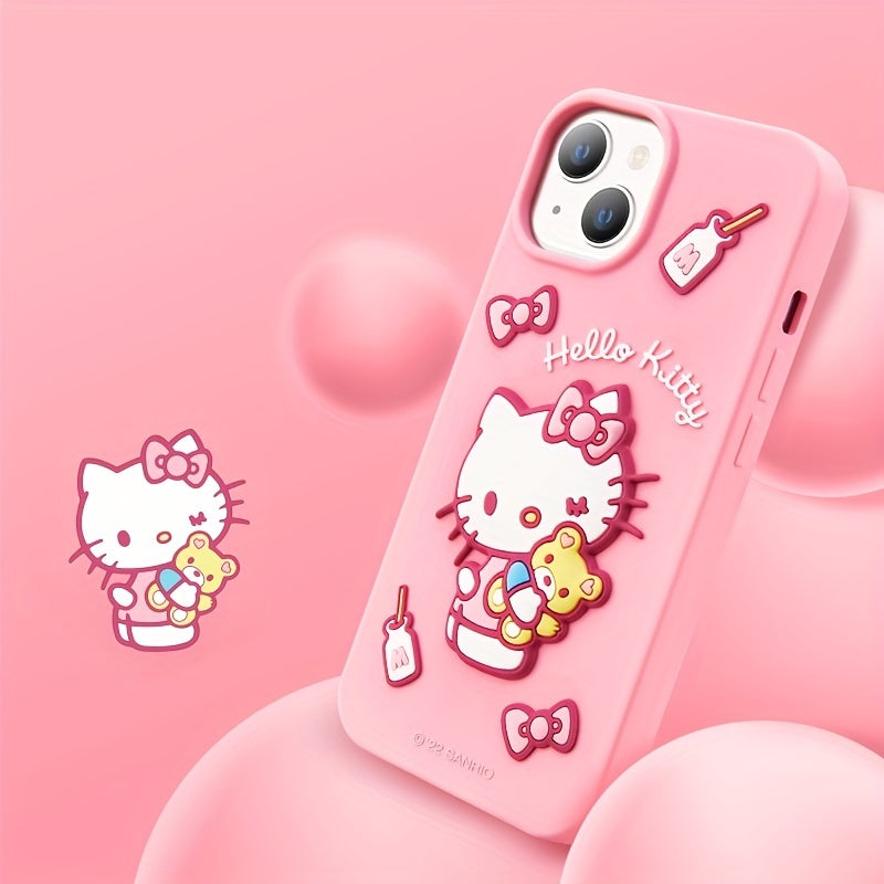 Fashion Kawaii Cute Cartoon Soft Silicone Shockproof iPhone Case | ZAKAPOP