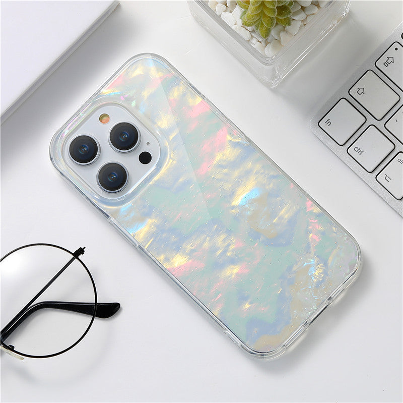 Glittering Seashell Pattern Magnetic Phone Case | ZAKAPOP