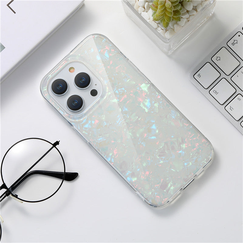 Glittering Seashell Pattern Magnetic Phone Case | ZAKAPOP