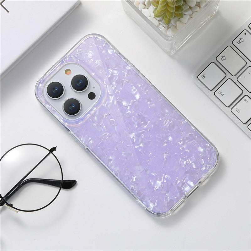 Glittering Seashell Pattern Magnetic Phone Case | ZAKAPOP