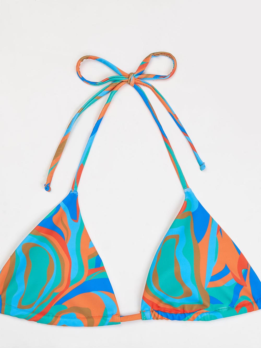 Gradient Tie-Dye Printed Three-Piece Swimsuit Set | ZAKAPOP