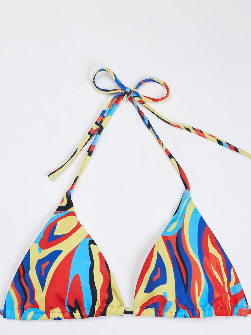 Gradient Tie-Dye Printed Three-Piece Swimsuit Set | ZAKAPOP