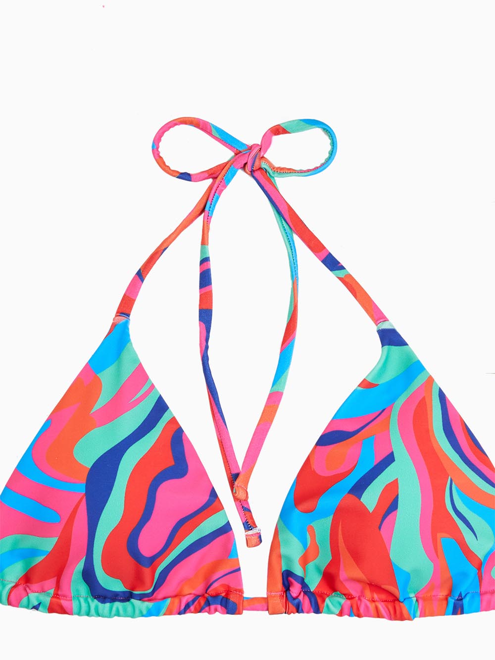 Gradient Tie-Dye Printed Three-Piece Swimsuit Set | ZAKAPOP