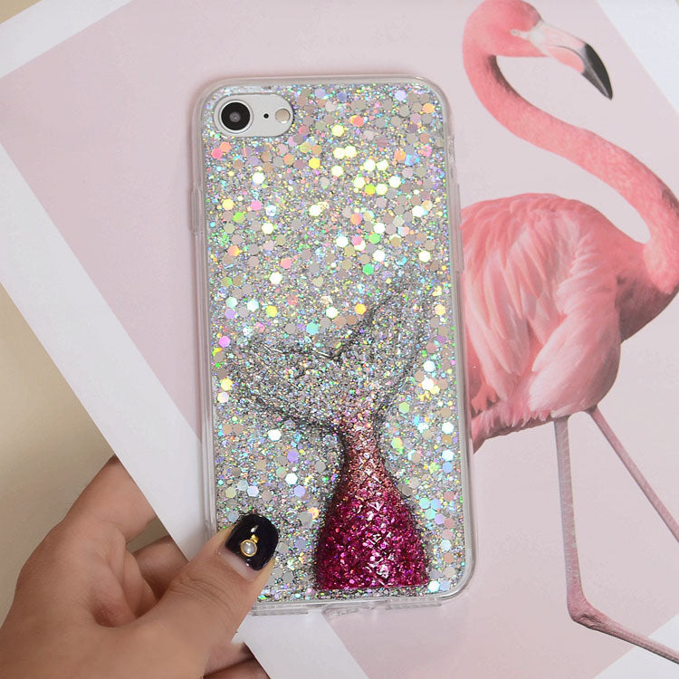 Handmade Glittering Mermaid Tail Phone Case (Customizable) | ZAKAPOP