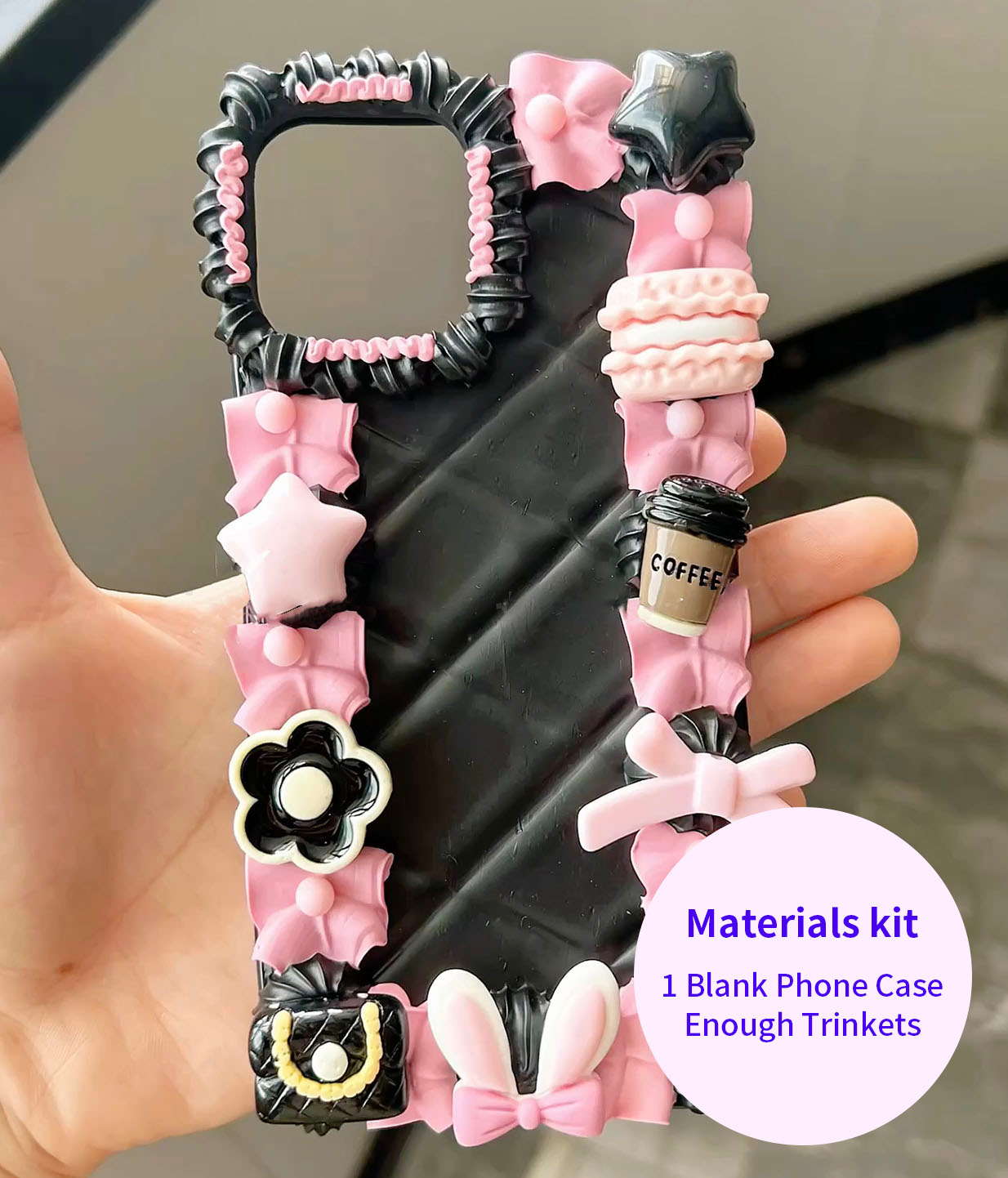 Handmade Sofa Luxe Sweet & Cool Cream Phone Case (Customizable) | ZAKAPOP