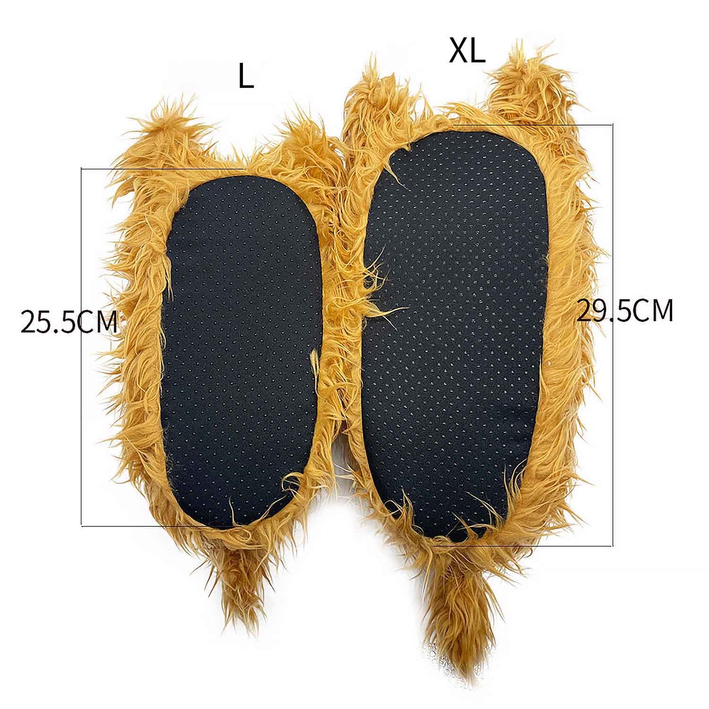 Highland Yak Plush Novelty Slippers | ZAKAPOP