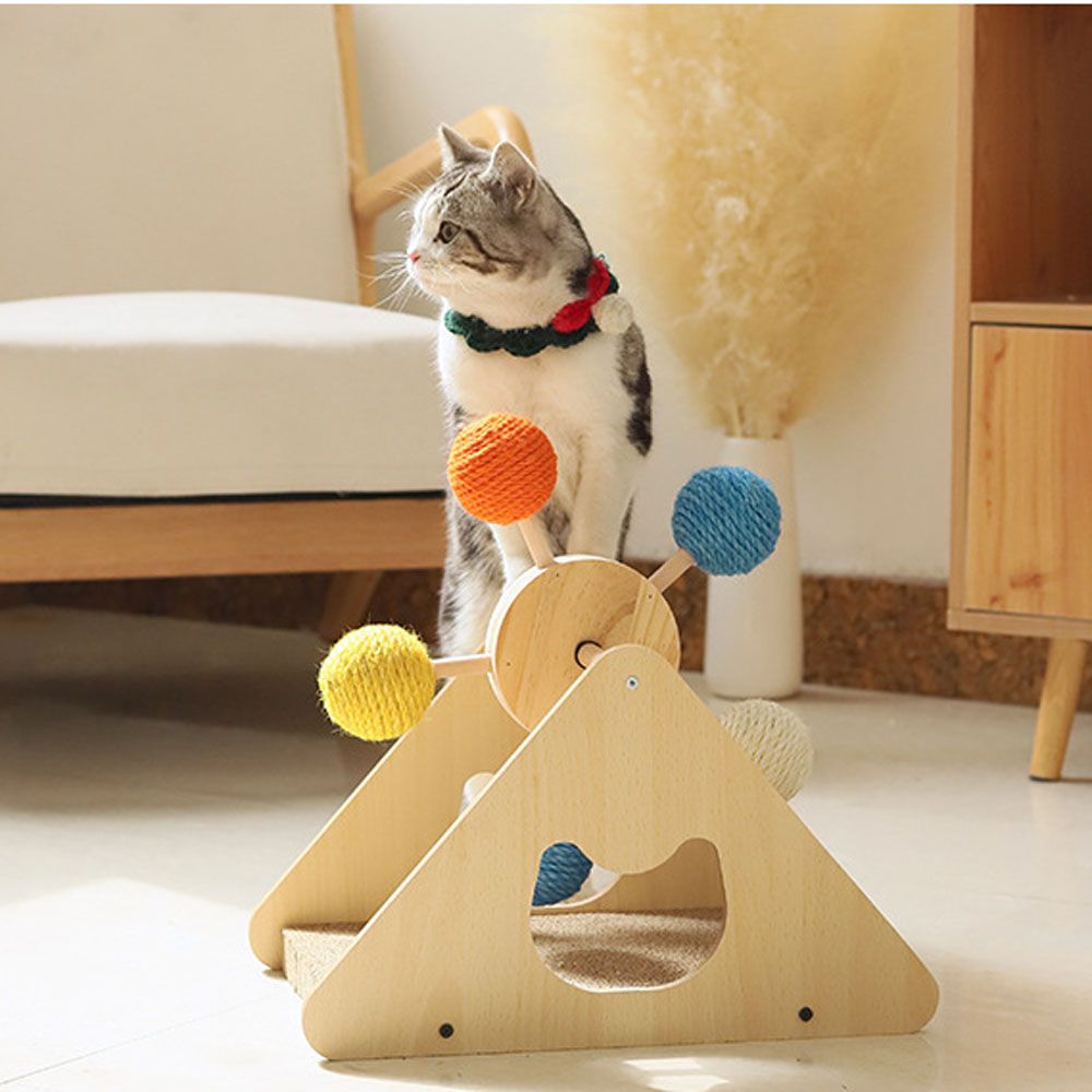 Interactive Ferris Wheel Cat Scratcher Toys | ZAKAPOP