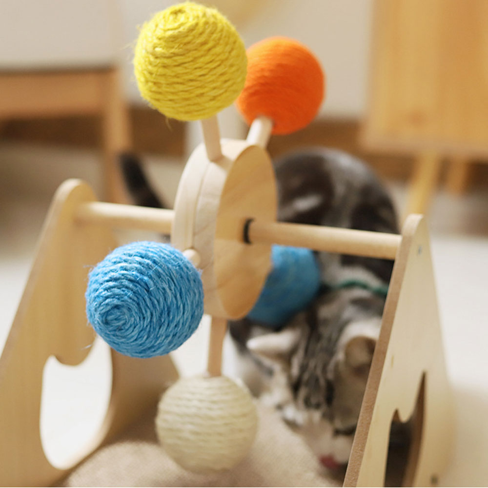 Interactive Ferris Wheel Cat Scratcher Toys | ZAKAPOP