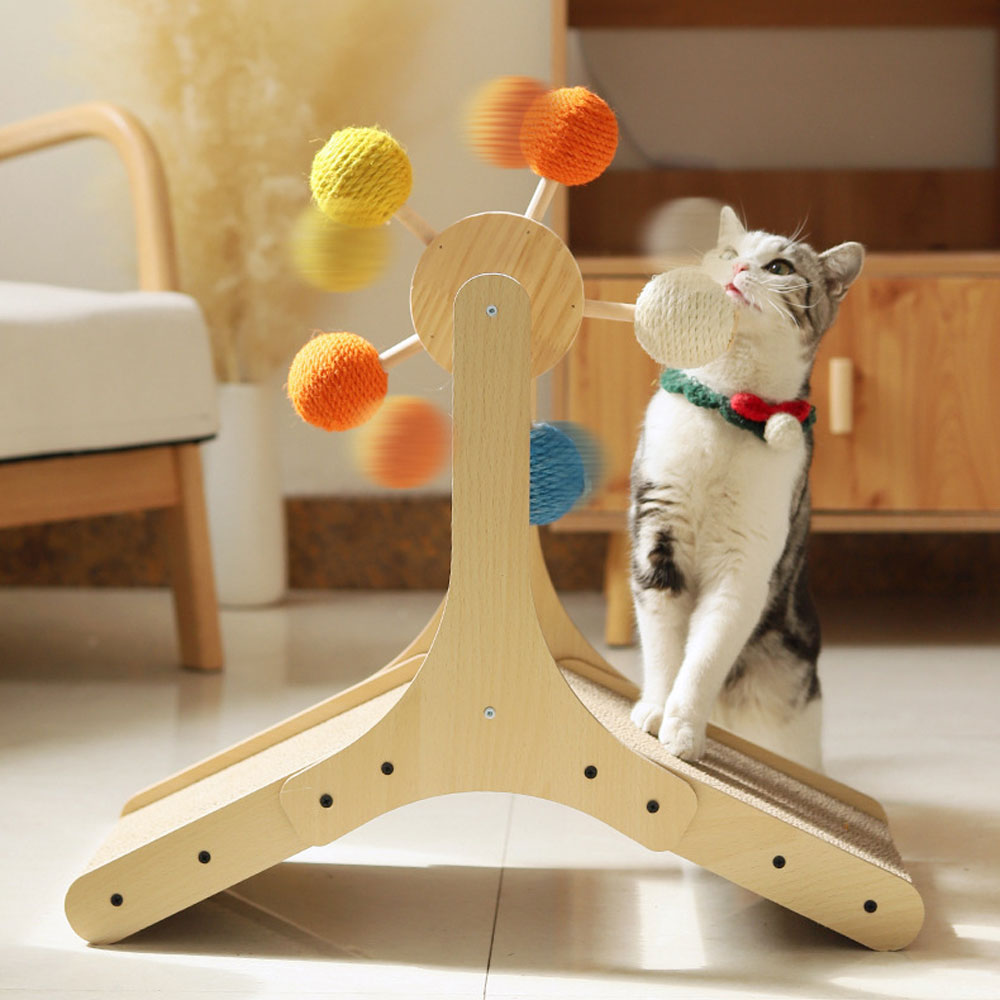 Interactive Ferris Wheel Cat Scratcher Toys | ZAKAPOP
