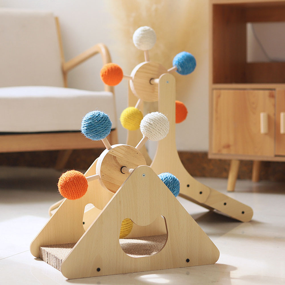 Interactive Ferris Wheel Cat Scratcher Toys | ZAKAPOP