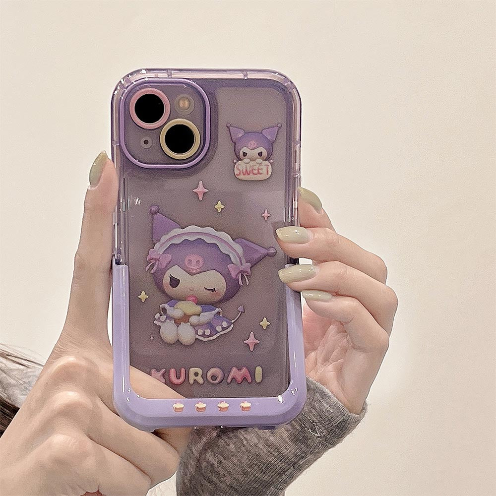 Japanese Cartoon Character Transparent Phone Case | ZAKAPOP