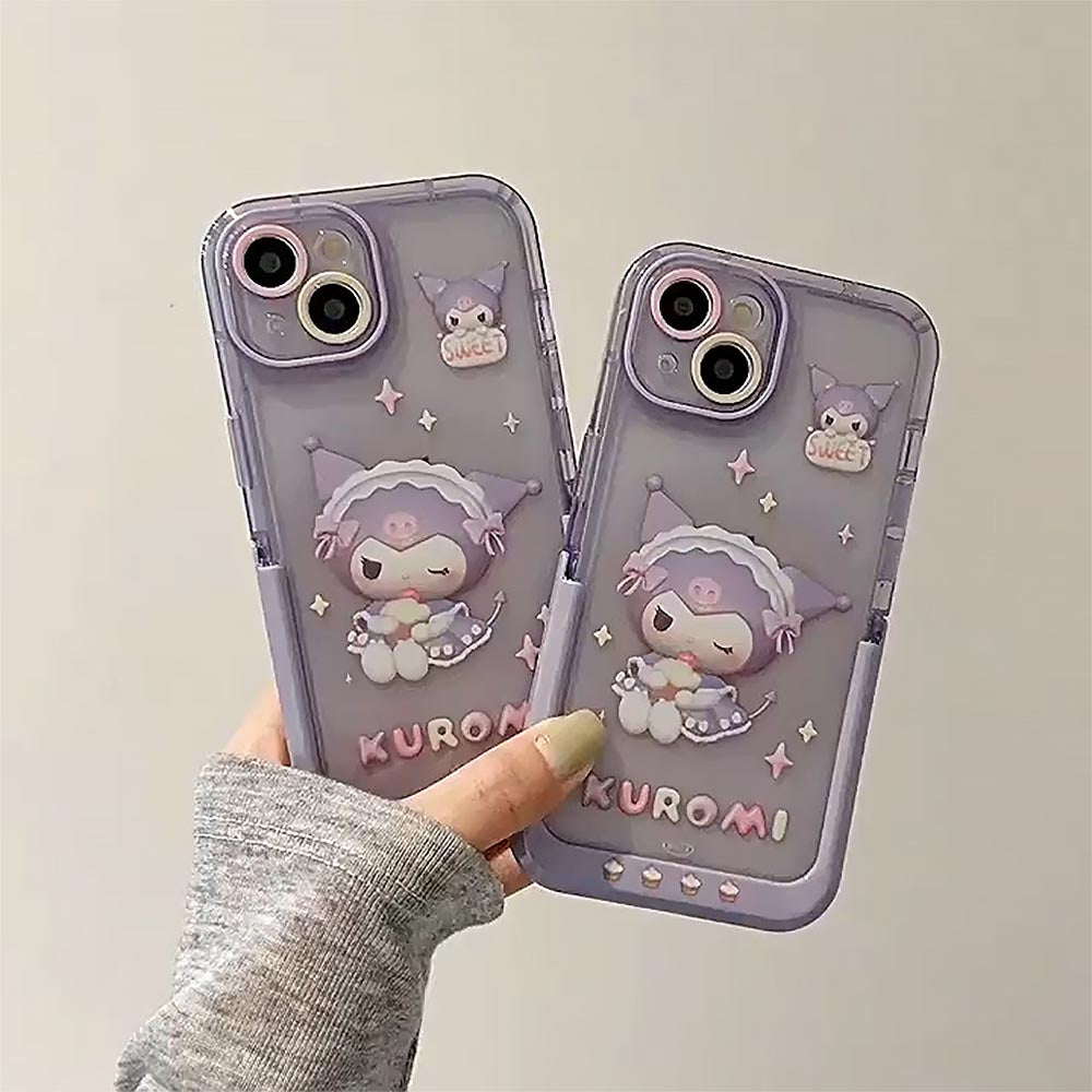 Japanese Cartoon Character Transparent Phone Case | ZAKAPOP