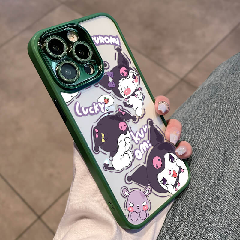 Green Kawaii Anime Protective iPhone Case | ZAKAPOP