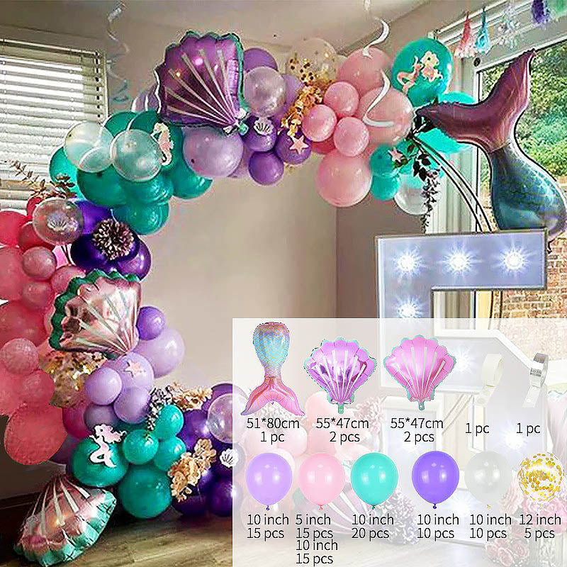 Mermaid Tail Arch Balloon | ZAKAPOP