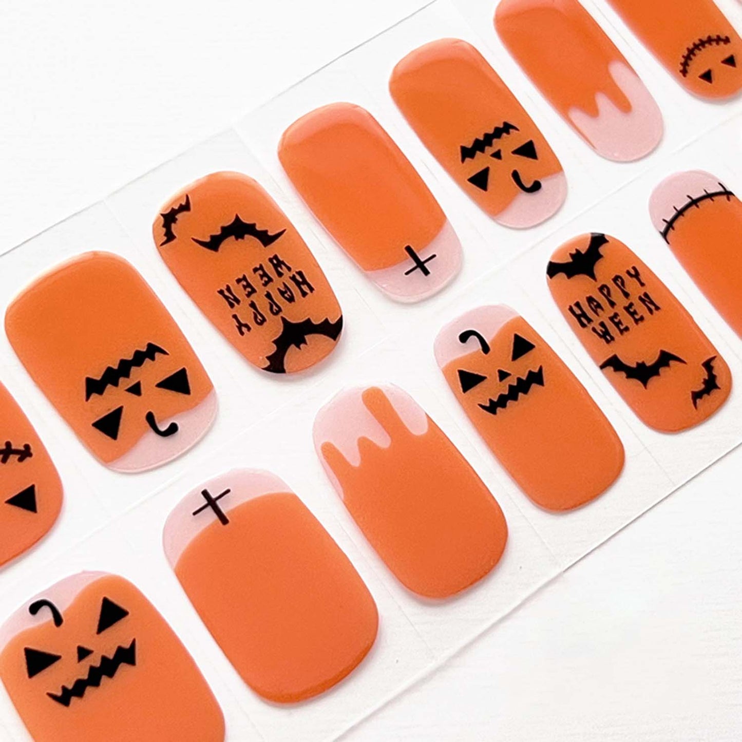 Halloween UV Nail Art Stickers | ZAKAPOP