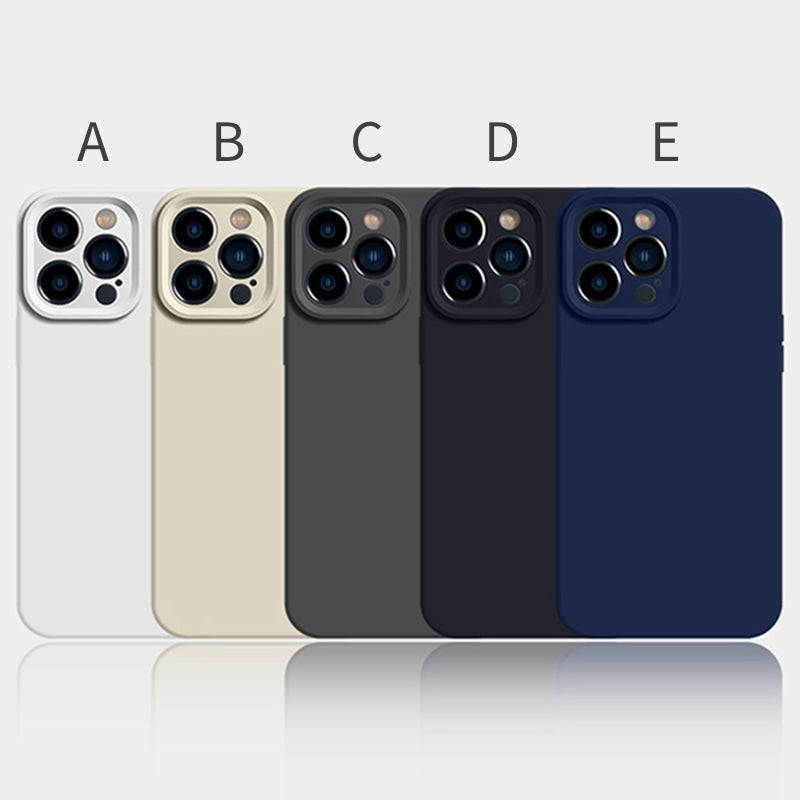 Monochrome Liquid Silicone Phone Case | ZAKAPOP