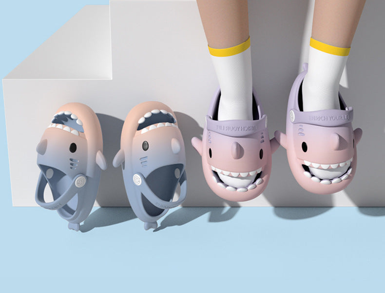 Original Gradient Shark Slippers(Kids) | ZAKAPOP