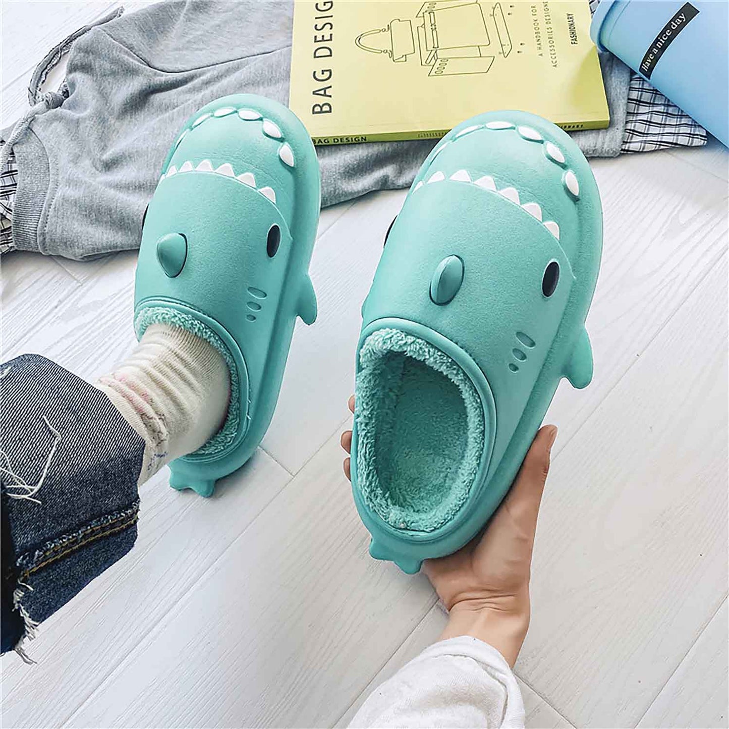 Original Winter Waterproof Shark Slippers(Adults) | ZAKAPOP