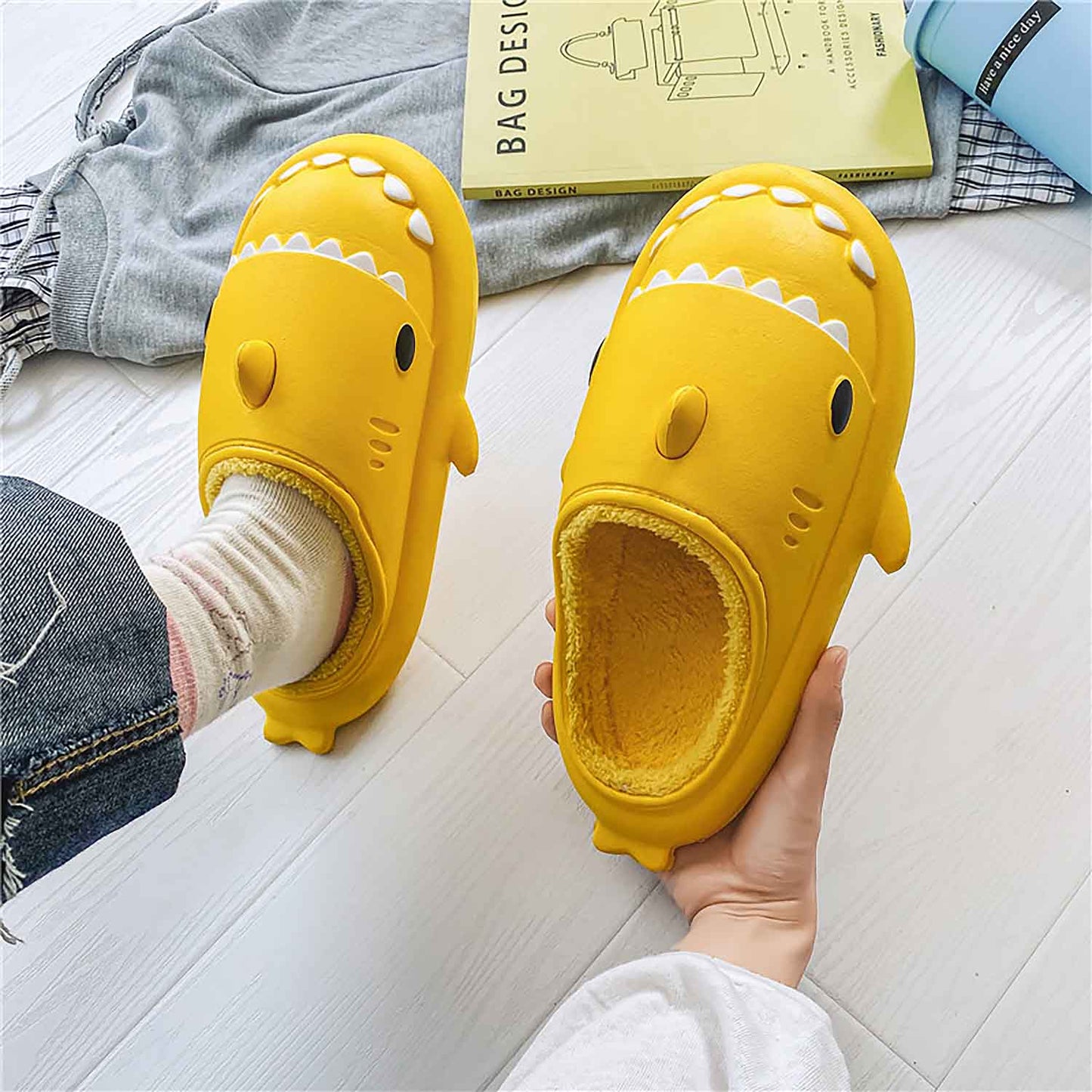 Original Winter Waterproof Shark Slippers(Adults) | ZAKAPOP