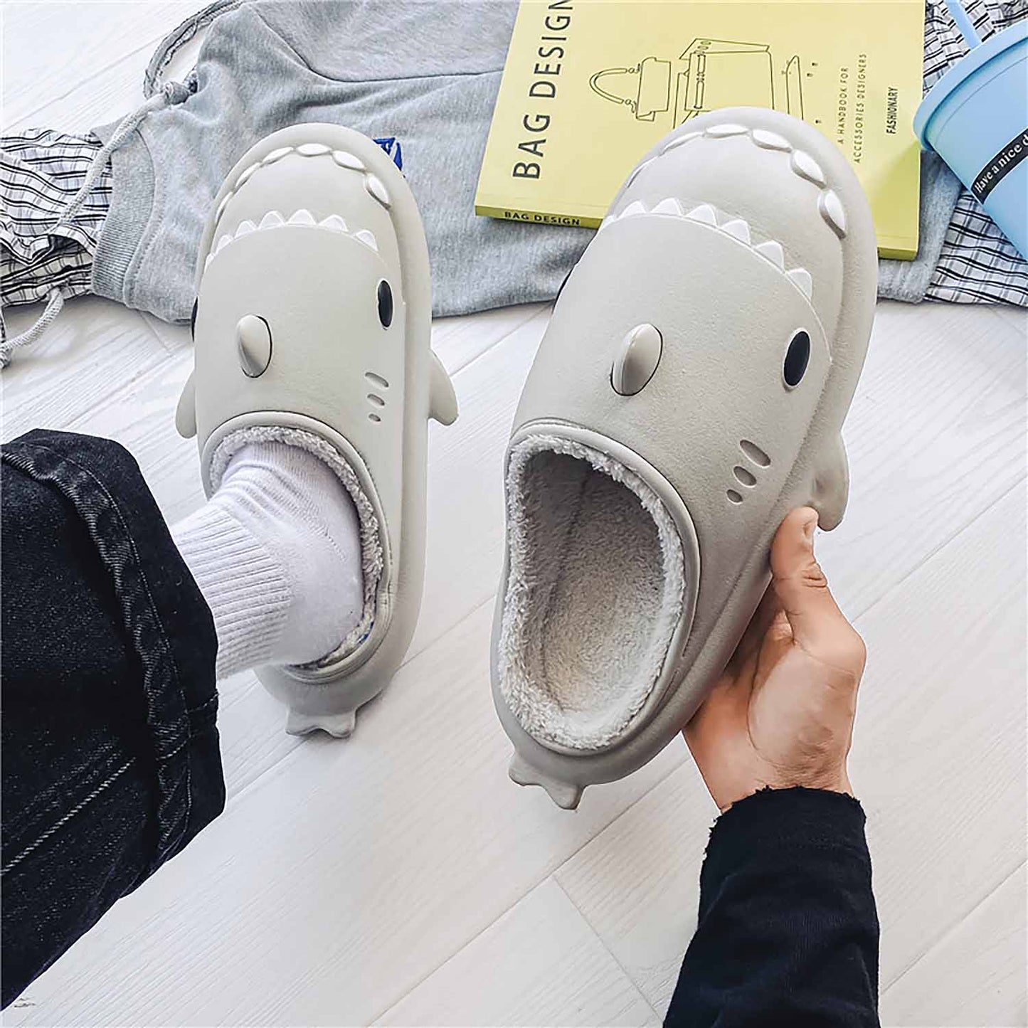 Original Winter Waterproof Shark Slippers(Adults) | ZAKAPOP