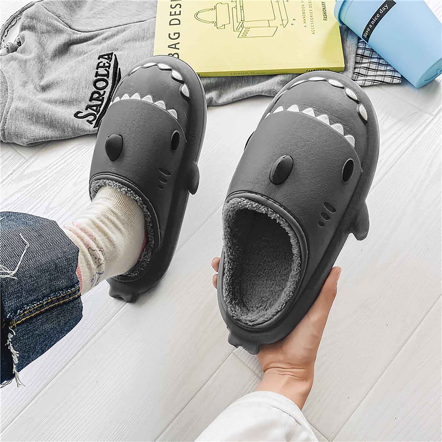 Original Winter Waterproof Shark Slippers(Adults) | ZAKAPOP