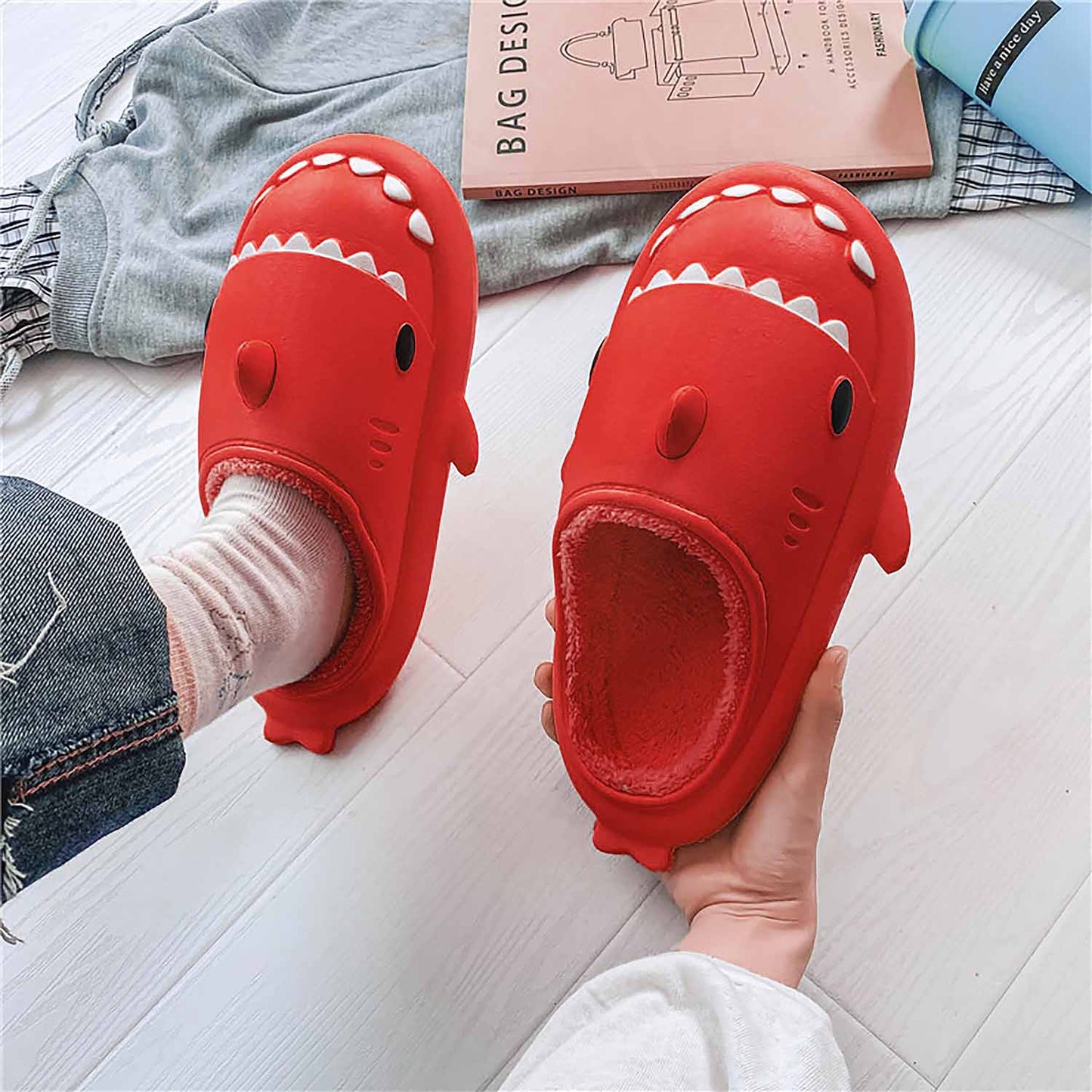 Original Winter Waterproof Shark Slippers(Adults) | ZAKAPOP