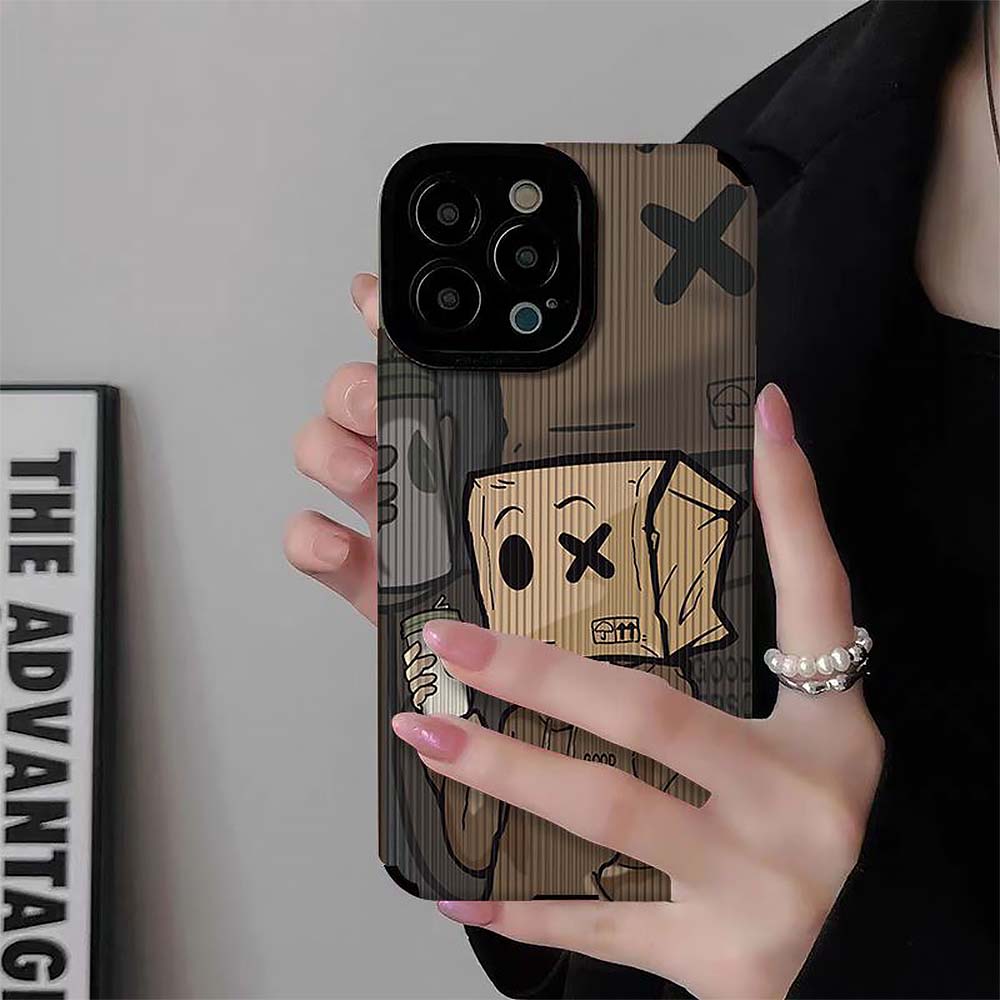 Premium Feeling Carton Man Case for iPhone | ZAKAPOP