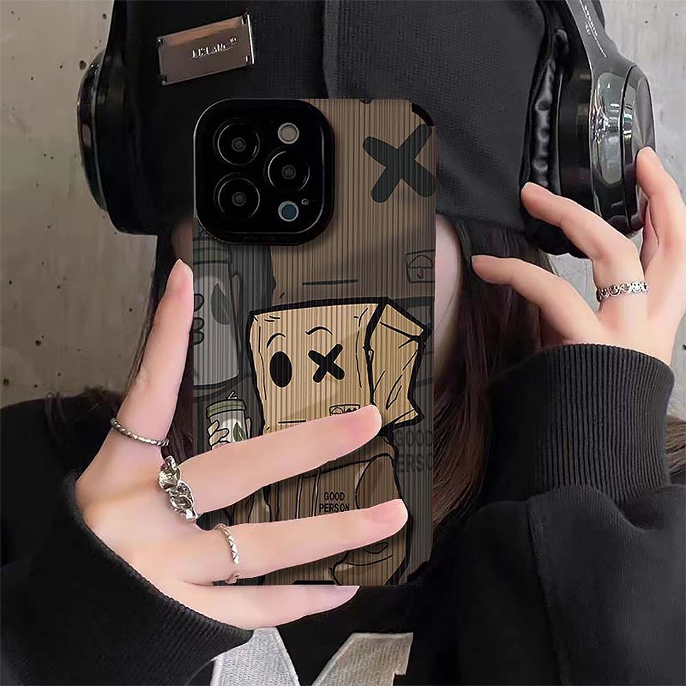 Premium Feeling Carton Man Case for iPhone | ZAKAPOP